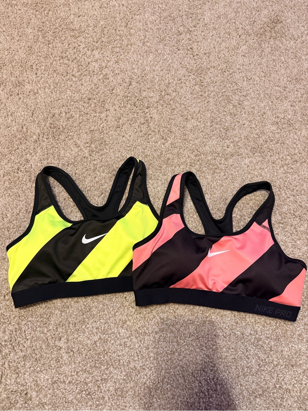 Lot of Nike sports bras